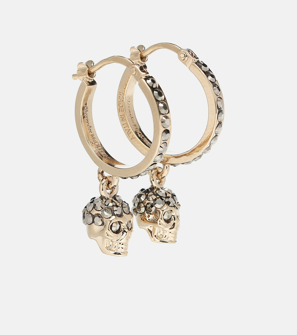 Alexander Mcqueen White Earrings