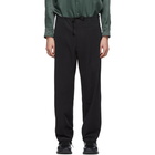 Yohji Yamamoto Black String Trousers