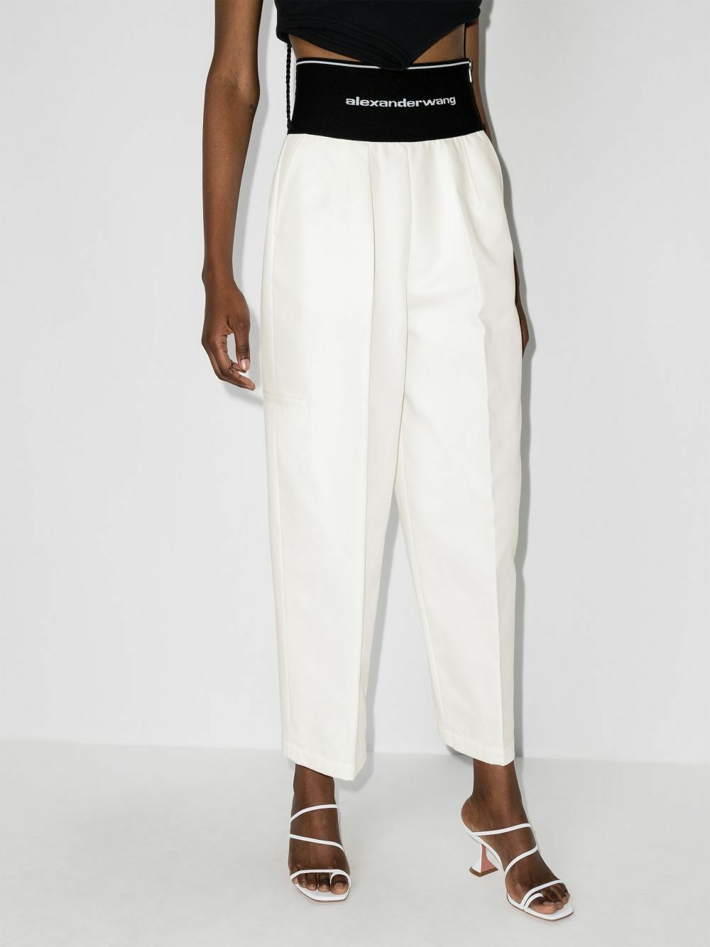 Alexander Wang Logo Waistband Trousers