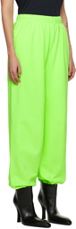 Balenciaga Green Acid Arab Edition Lounge Pants