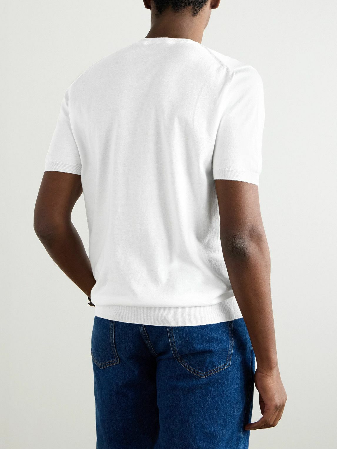 Kiton - Cotton T-Shirt - White