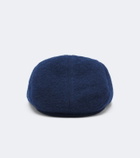 Ruslan Baginskiy Wool-blend newsboy cap