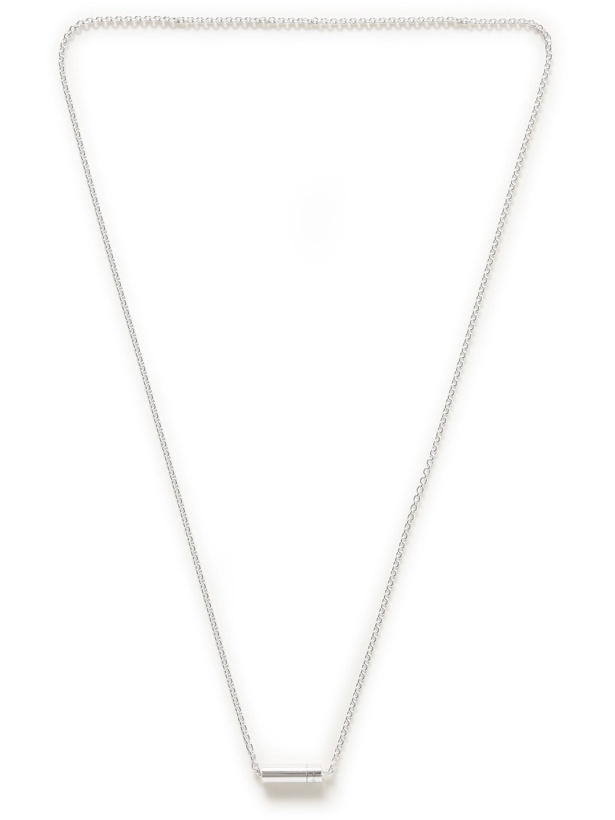 Photo: LE GRAMME - 13g Sterling Silver Chain Necklace - Silver