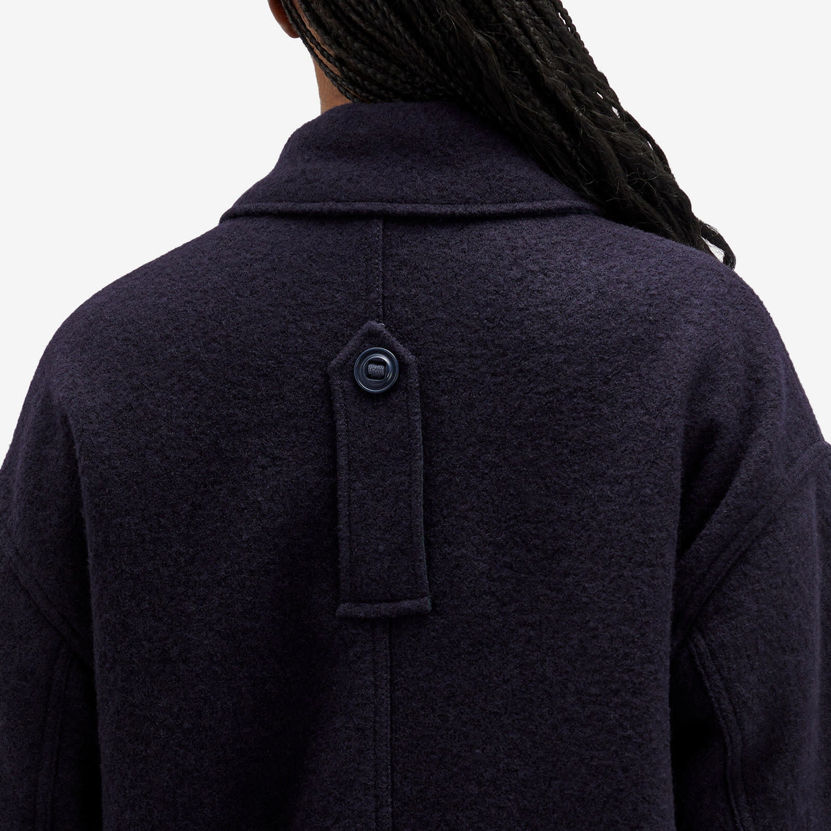 YMC Women's SGT Rock Coat in Navy YMC