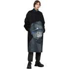 Valentino Black Undercover Edition Wool Coat