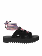 Ray-ab Black Sandal Lanvin X Suicoke