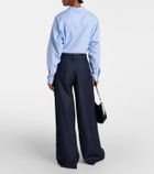 The Frankie Shop Nolan high-rise wide-leg jeans