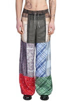 Marine Serre Pants In Multicolor Silk