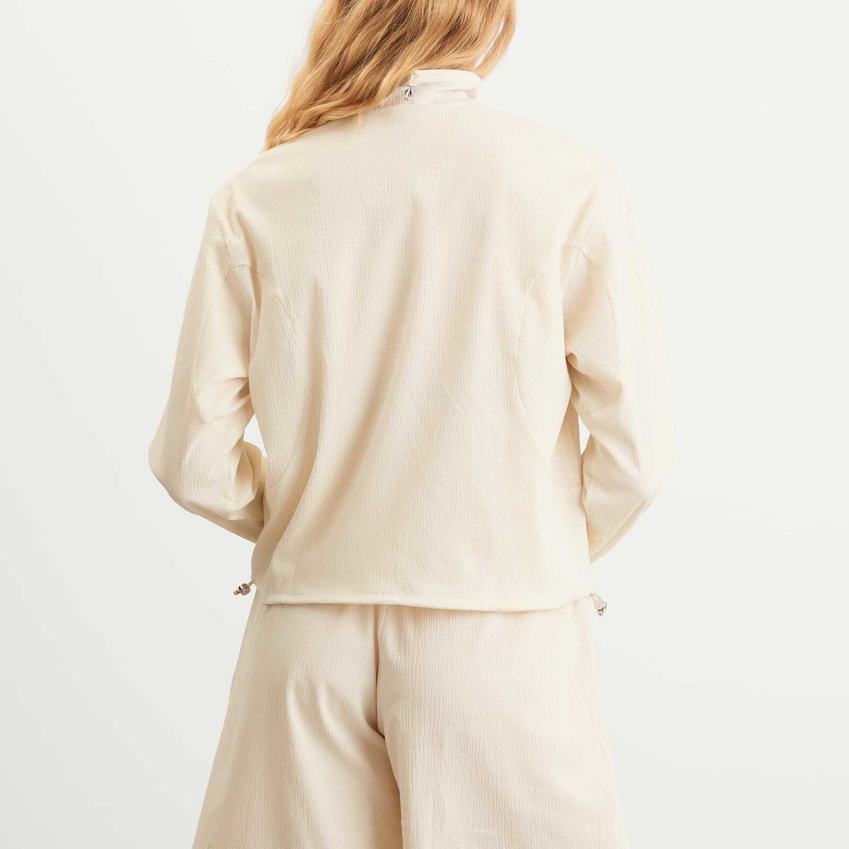 ON Women's x Zendaya Track Jacket in Cream