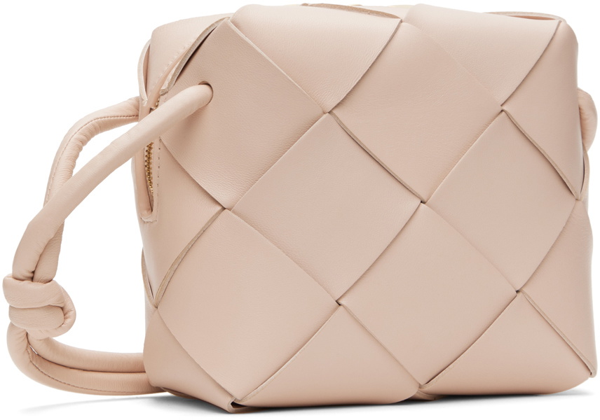 Bottega Veneta Pink Mini Cassette Camera Bag Bottega Veneta