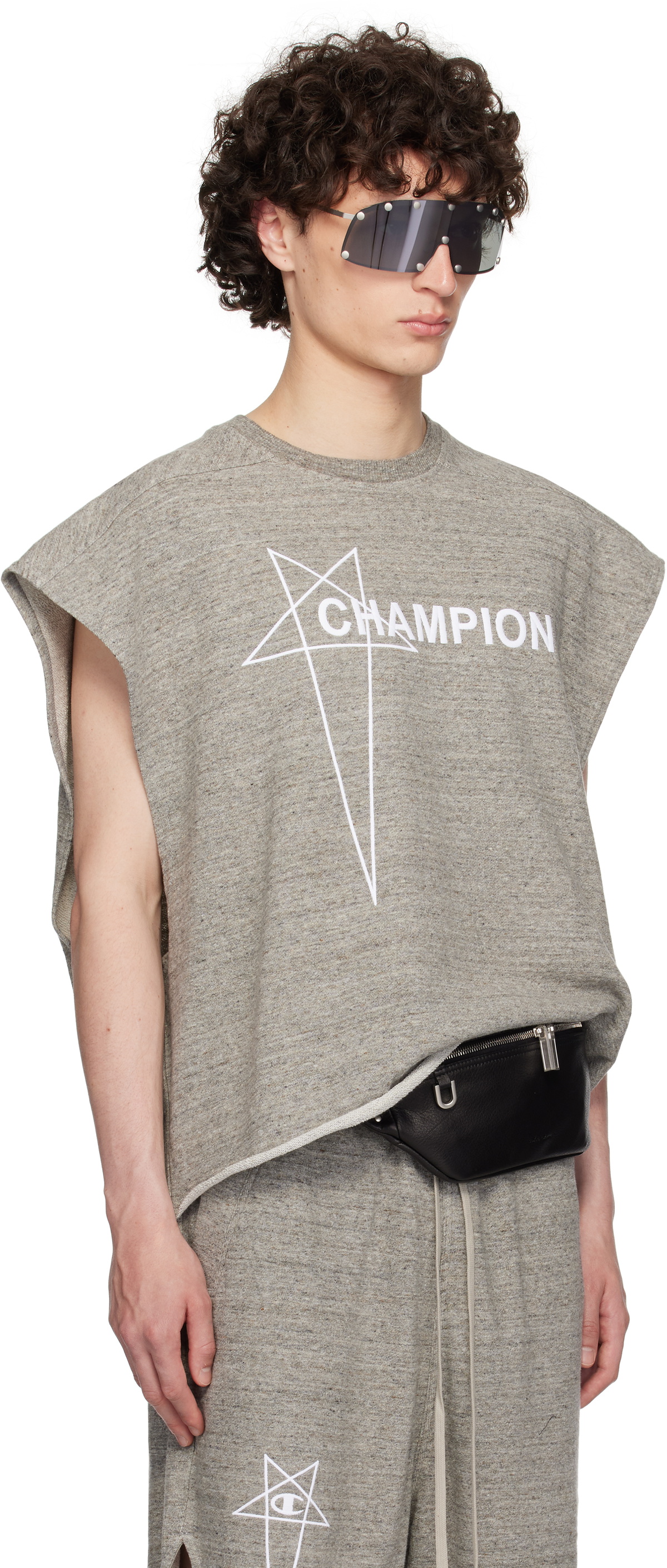 ♂新品・コラボ・タンクトップ【RICK OWENS × CHAMPION】白　М RICK OWENS - TOPS - Rick Owens