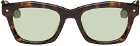 BONNIE CLYDE Brown Room Service Sunglasses