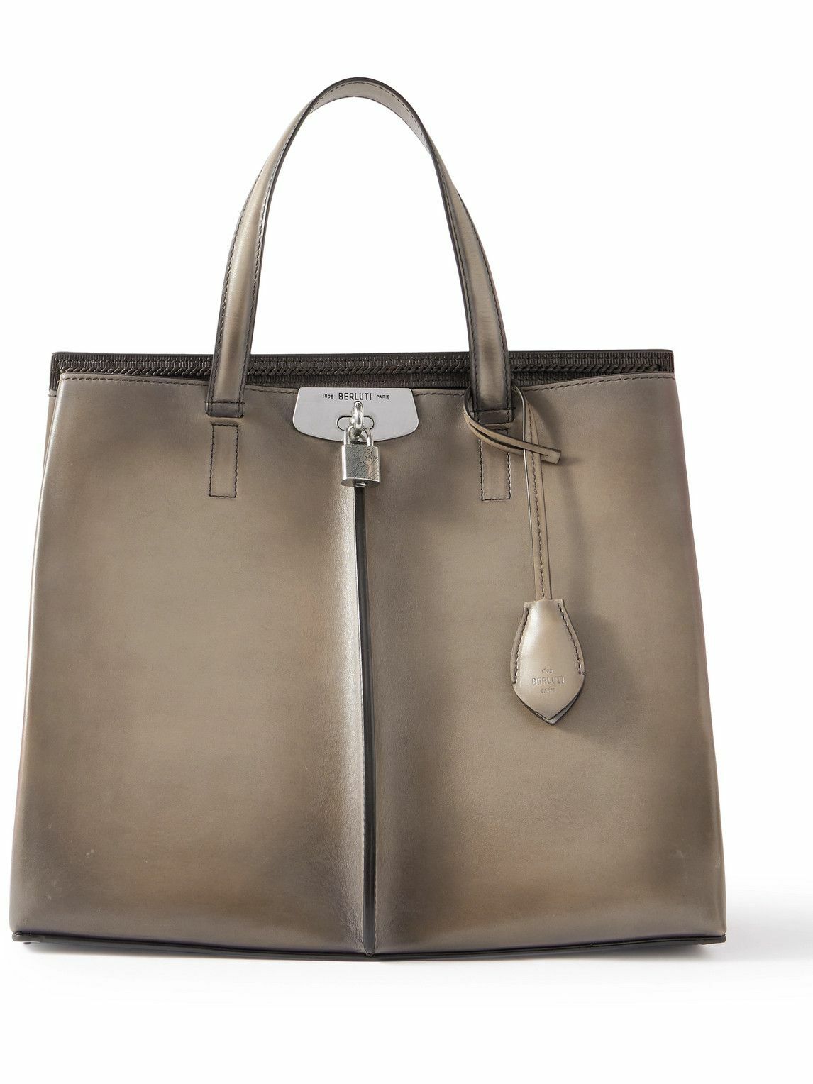バッグ Berluti La Paritition Leather Tote Bag Berluti La Paritition Leather Tote Bag