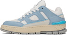 Axel Arigato White & Blue Area Lo Sneakers