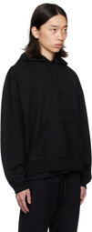 Reigning Champ Black Midweight Relaxed Hoodie