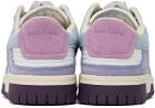 Acne Studios Blue & Purple Preppy Low Sneakers