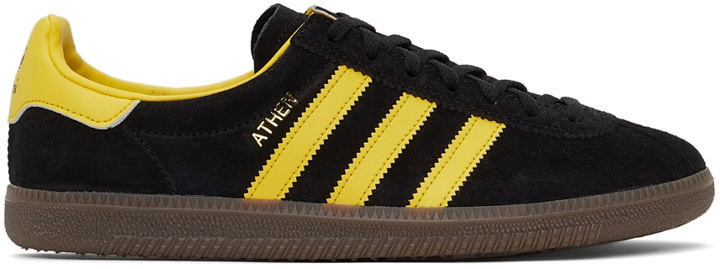 Photo: adidas Originals Black & Yellow Athen Sneakers