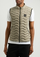 Moose Knuckles Granite Quilted Nylon Gilet Green