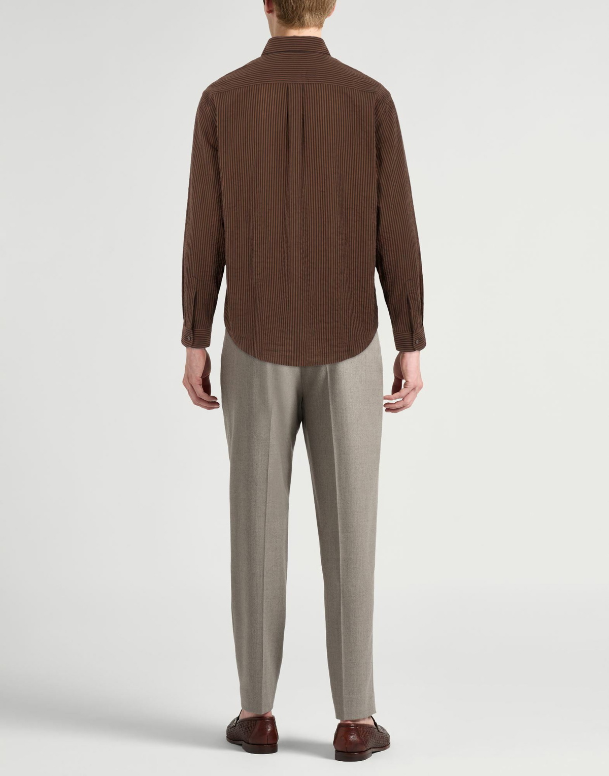 Aspesi Mens Shirt in Brown