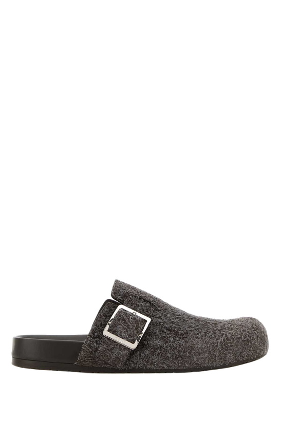 Photo: Loewe Mud Suede Ease Buckle Slippers