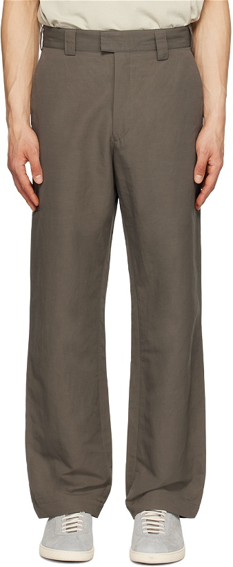 Photo: Paul Smith Taupe Four-Pocket Trousers