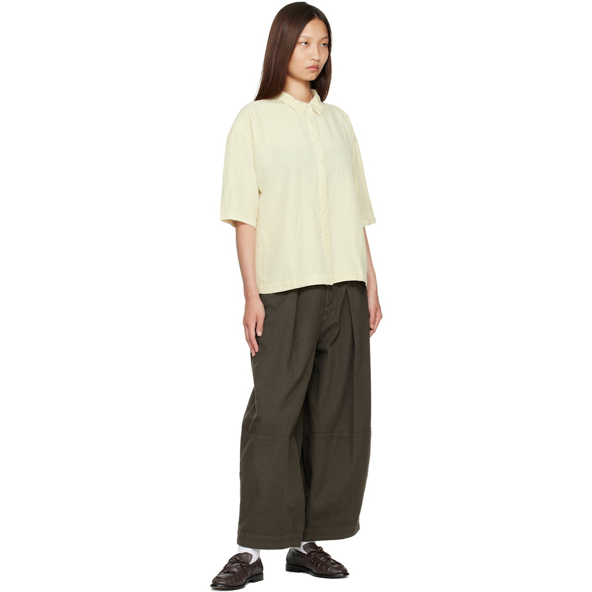 YMC Brown Deadbeat Trousers