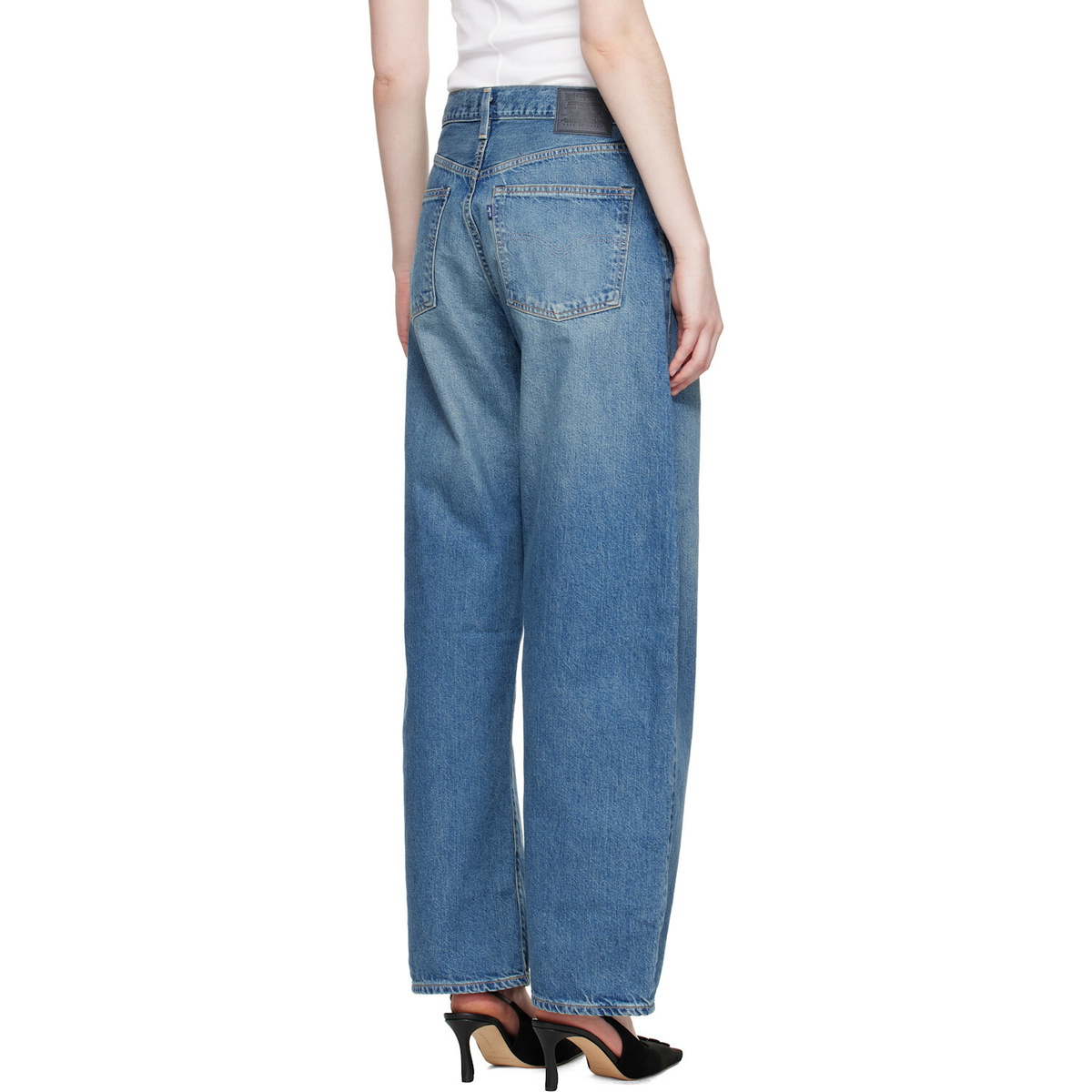 Levi's Blue Drop Barrel Jeans