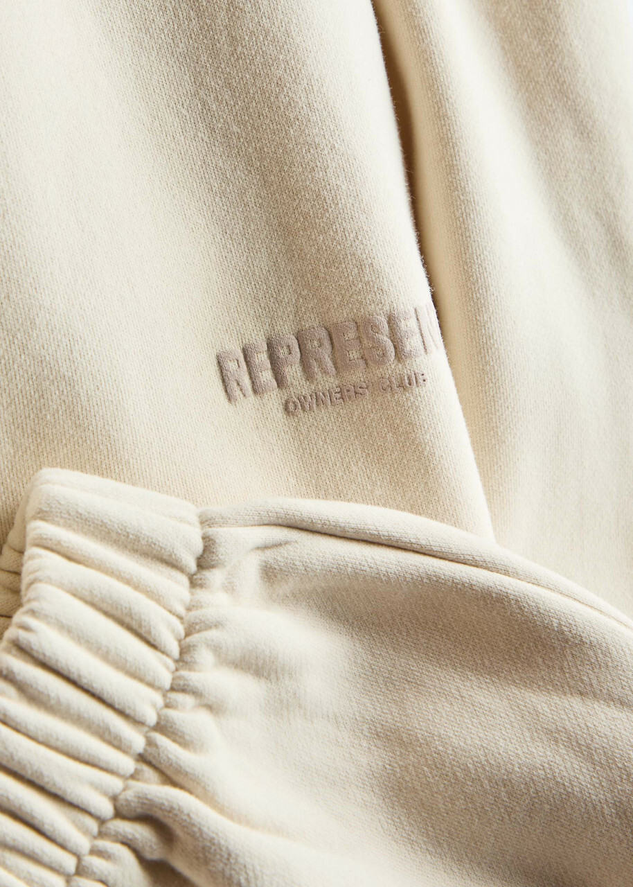 Represent Owners Club Cotton Sweatpants Beige