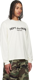 Gallery Dept. Off-White French Logo Lux Long Sleeve T-shirt