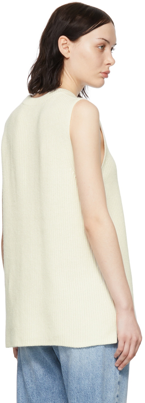 6397 Off-White Organic Cotton Sweater