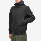 Stone Island Men's Soft Shell-R Jacket in Black