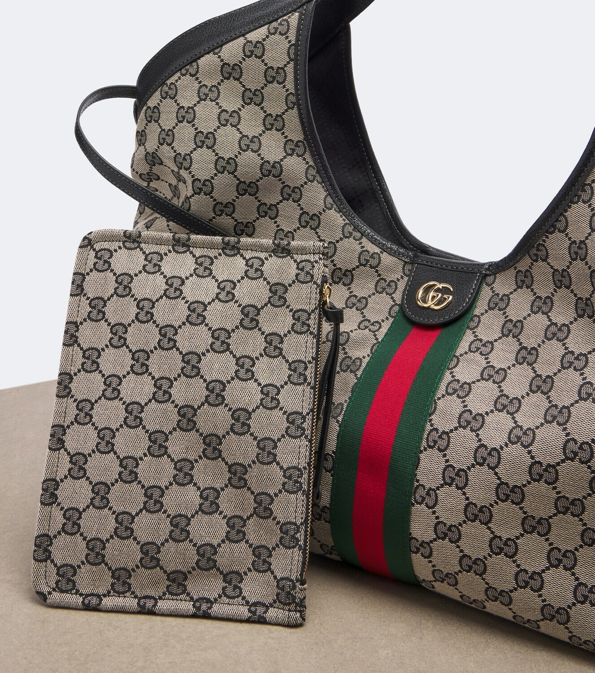 Gucci Gucci Giglio Large GG canvas tote bag