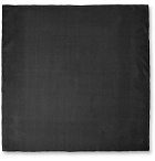 Charvet - Silk Pocket Square - Black