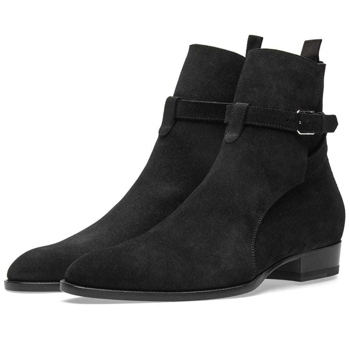 Photo: Saint Laurent Wyatt 30 Jodhpur Boot