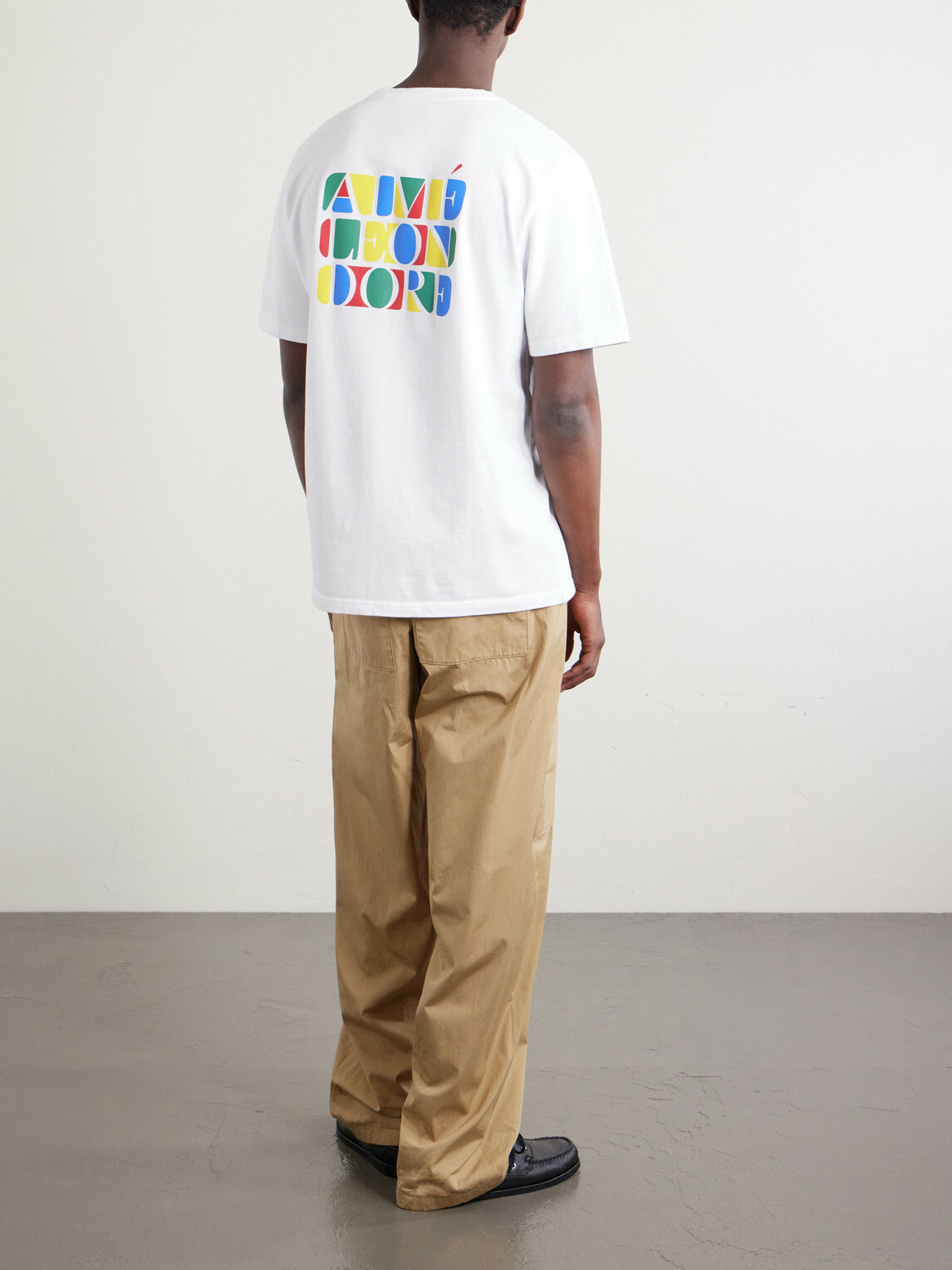 Aimé Leon Dore - Printed Cotton-Jersey T-Shirt - White