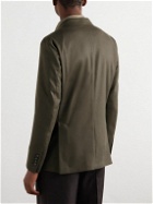 Massimo Alba - Monster Double-Breasted Wool Blazer - Green