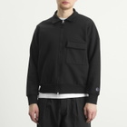 Universal Works Men's TylerZip Sweat Jacket in Black