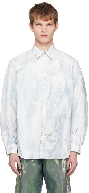 Photo: Doublet White Mirage Shirt