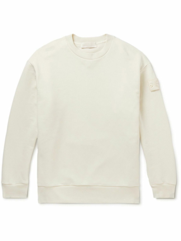 Photo: Stone Island - Ghost Cotton-Jersey Sweatshirt - Neutrals