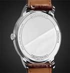 Baume & Mercier - Classima Quartz 42mm Stainless Steel and Croc-Effect Leather Watch - White