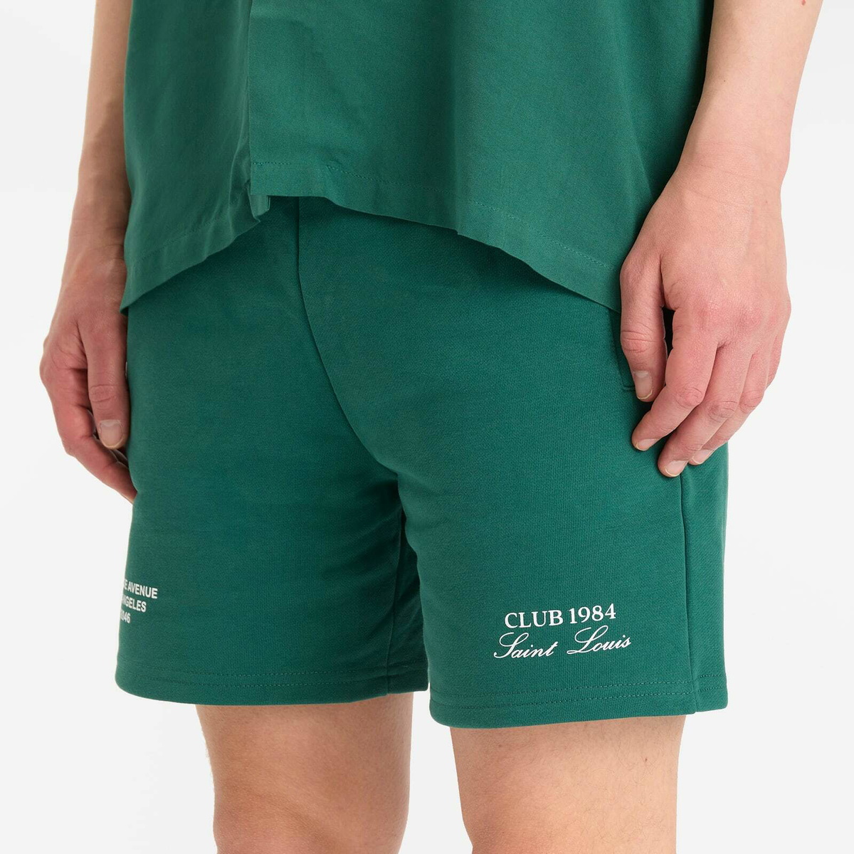 Club 1984 Men's Melrose 1984 Shorts in Forest Green
