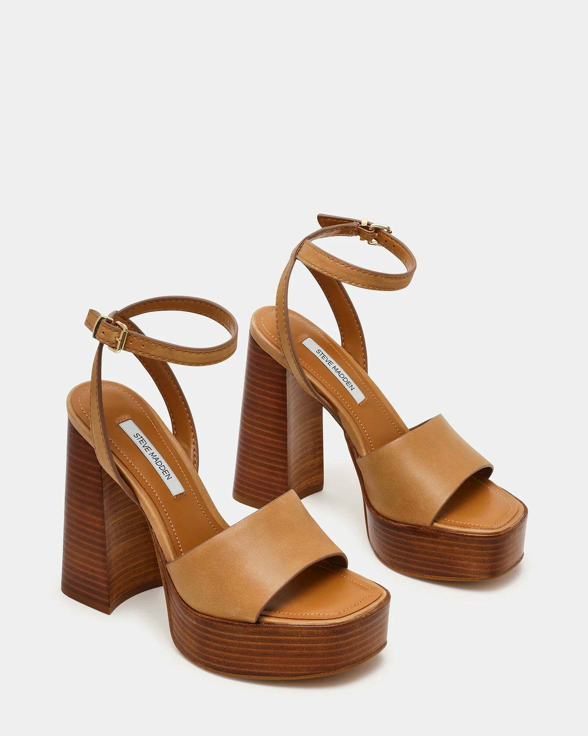 Steve Madden Floria Heels in Natural