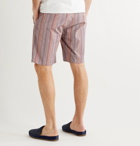 PAUL SMITH - Striped Cotton Drawstring Pyjama Shorts - Multi