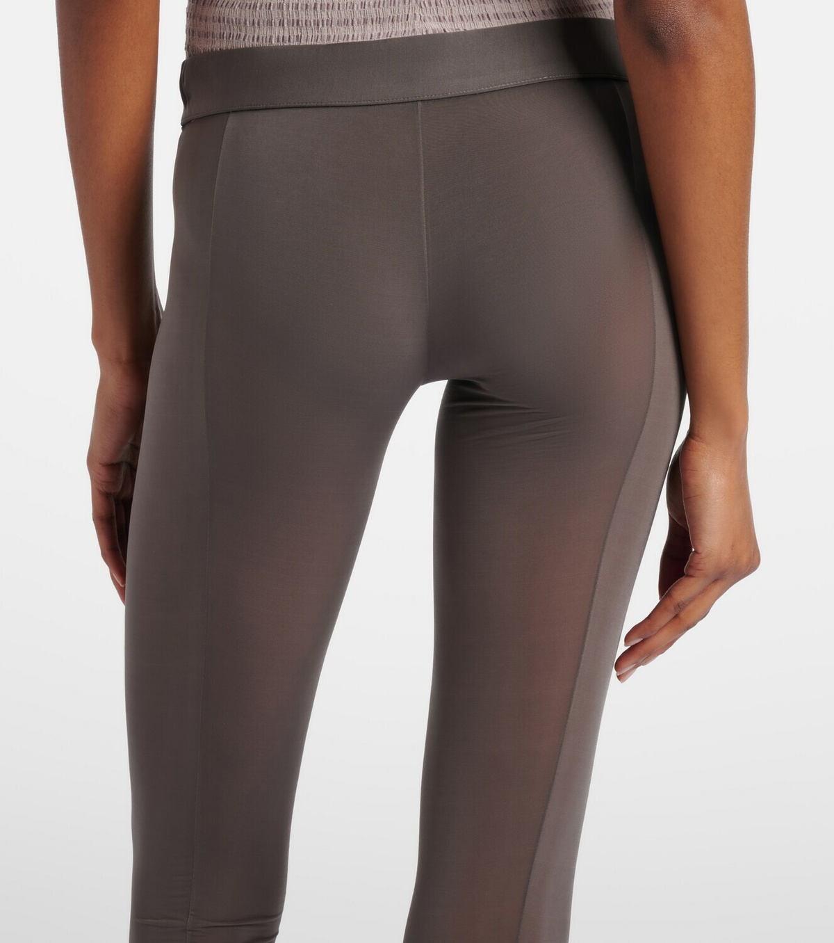 Magda Butrym Skinny capri pants and briefs set