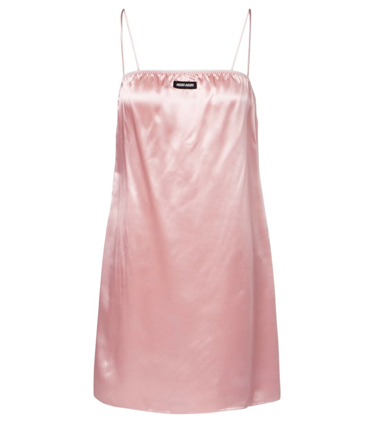 ワンピース Miu Miu Dark Blue Stretch Silk Blend Dress Miu Miu Dark Blue Stretch Silk Blend Dress Miu Miu