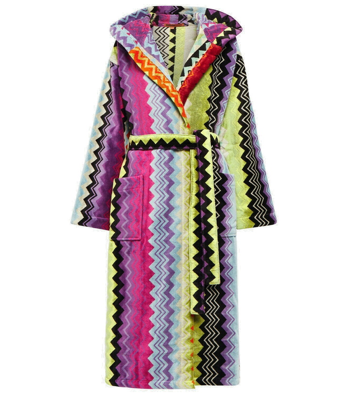 Photo: Missoni - Giacomo hooded cotton robe