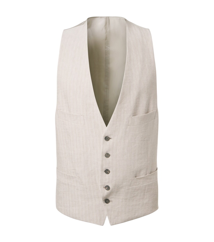 Photo: Giorgio Armani Single-breasted vest