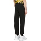 Versace Black Terry Lounge Pants