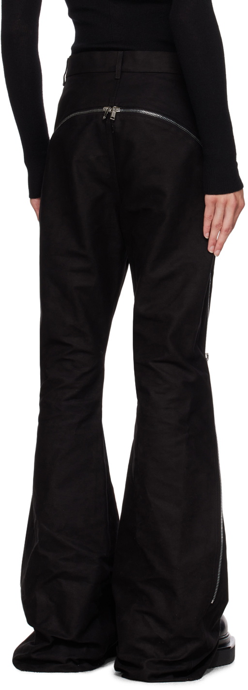 Rick Owens Black Bolan Banana Trousers