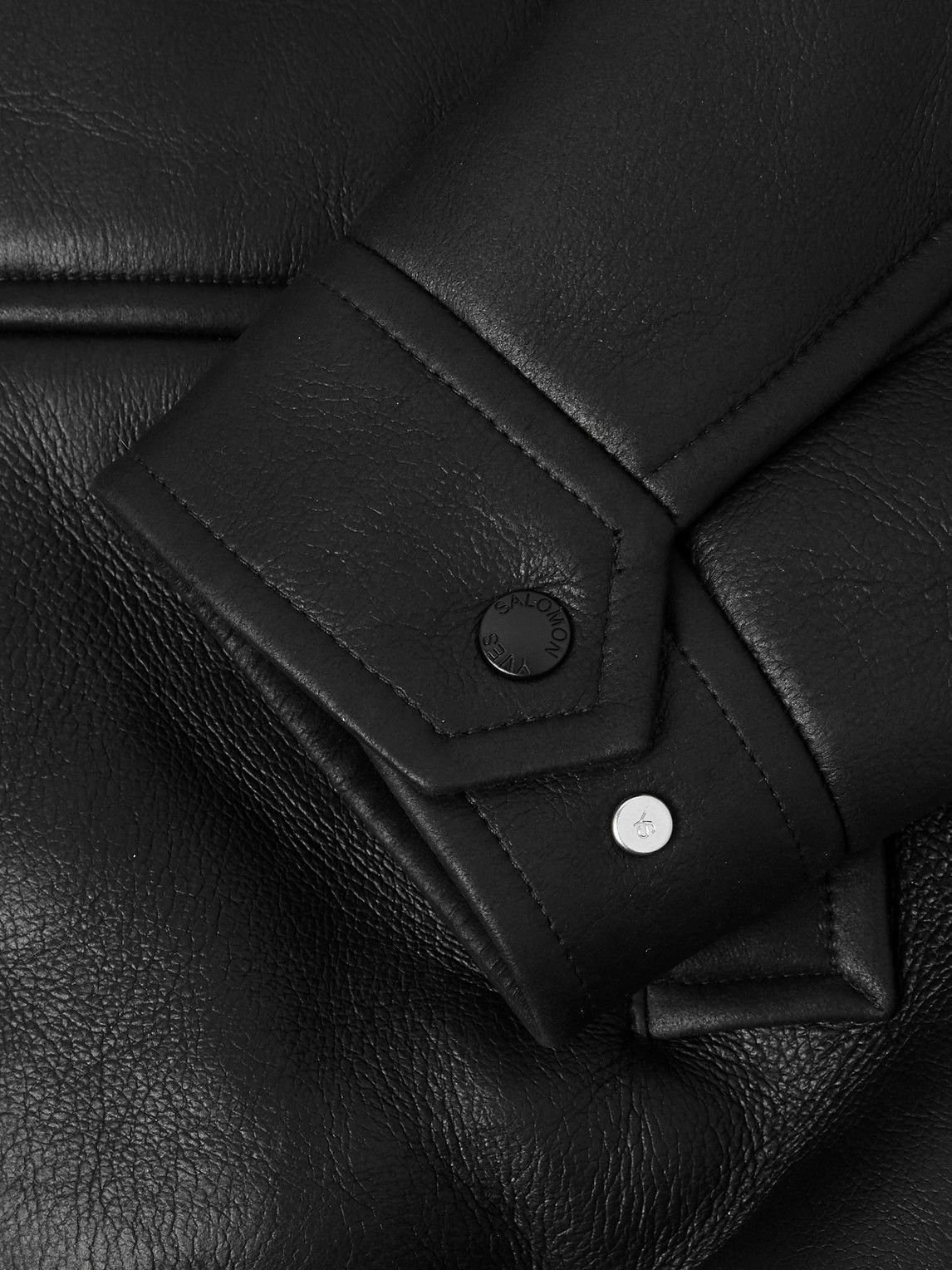 Yves Salomon - Shearling Jacket - Black